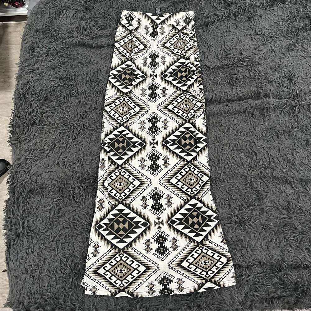 Rue 21 Maxi Split dress skirt size S